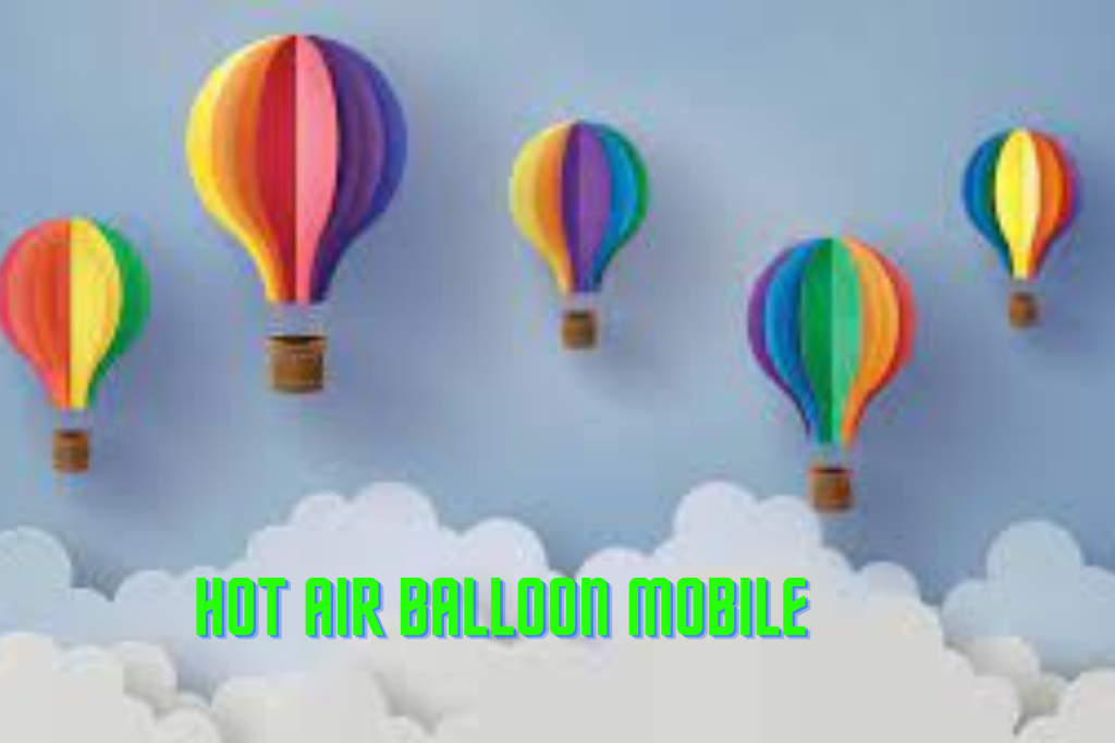hot air balloon mobile