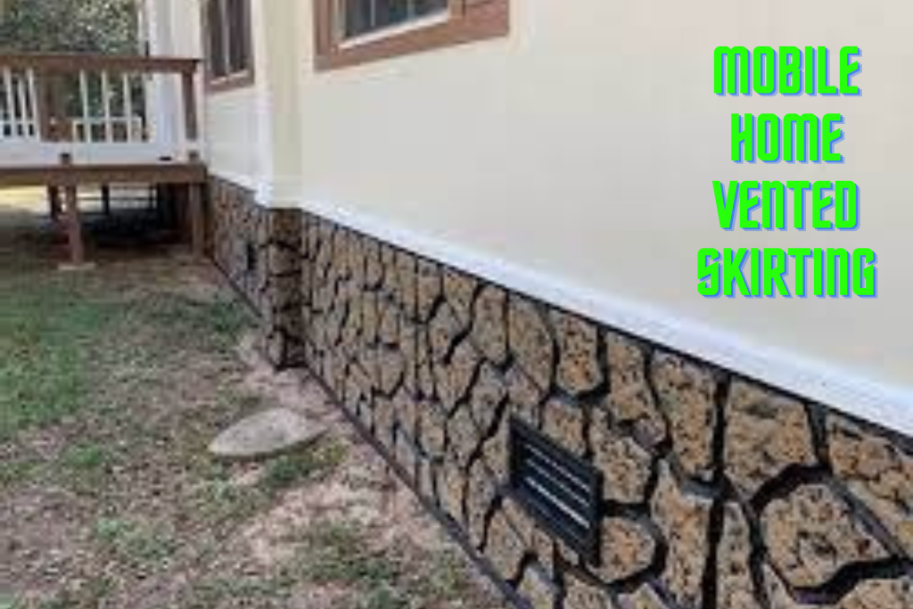 mobile home vented skirting